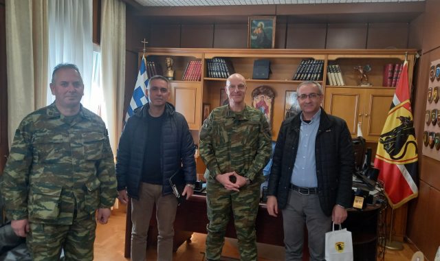 Σέρρες: Αντιπροσωπεία του Δ.Σ. της Ε.Σ.ΠΕ.Ε.Σ. συναντήθηκε με τον Ταξίαρχο Σερρών κ. Λιάμπα Γεώργιο – ΦΩΤΟΡΕΠΟΡΤΑΖ