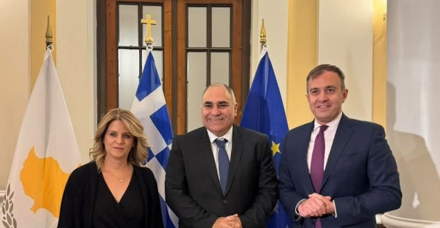 Ο Τάσος Χατζηβασιλείου, στην εκδήλωση της Πρεσβείας της Κύπρου, για τα 66 χρόνια από την Ανεξαρτησία της Κυπριακής Δημοκρατίας (ΦΩΤΟ) 