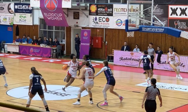 Σέρρες, Μπάσκετ Γυναικών: Πανσερραϊκός – Μονπελιέ 77-96